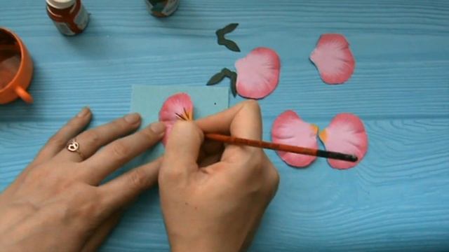 Анютины глазки. Быстро и просто на шпильке DIY смотреть онлайн