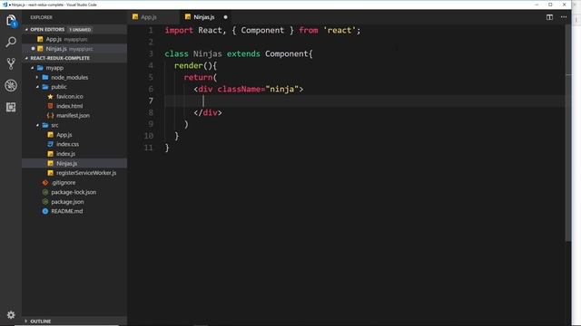 Complete React Tutorial (& Redux) #12 - Nesting Components смотреть онлайн