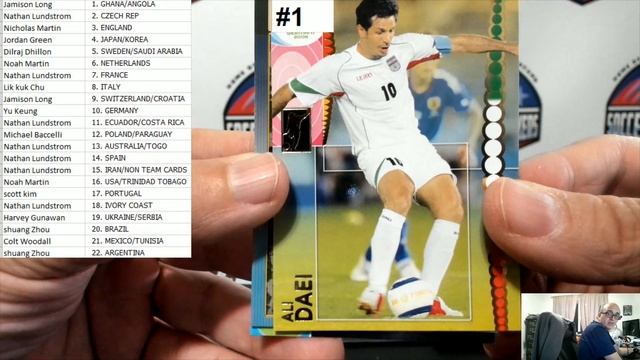 2006 PANINI FIFA WORLD CUP SOCCER TRADING CARD RANDOM TEAMS 1 BOX BREAK #1 (SOCCER BREAKERS FC) смотреть онлайн