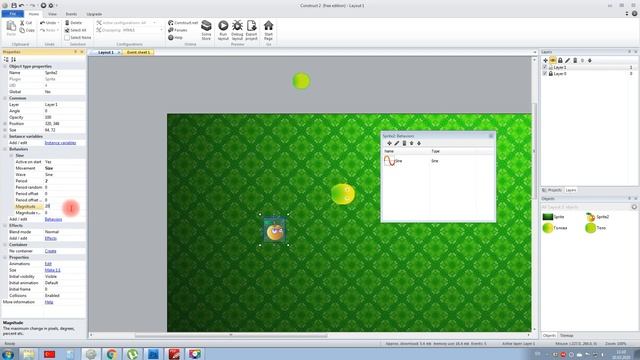 Уроки Construct2. Змейка смотреть онлайн