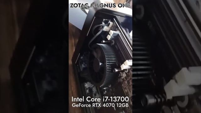 Игровой ПК Zotac Magnus One Intel i7-13700, ZОТАС GАМING RТХ 4070 12GВ смотреть онлайн