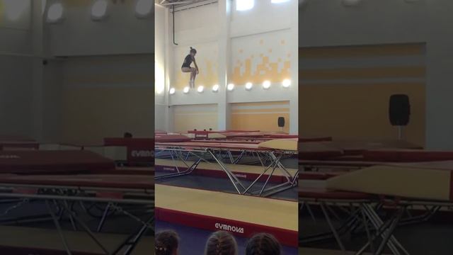 1 взрослый разряд по прыжкам на батуте смотреть онлайн