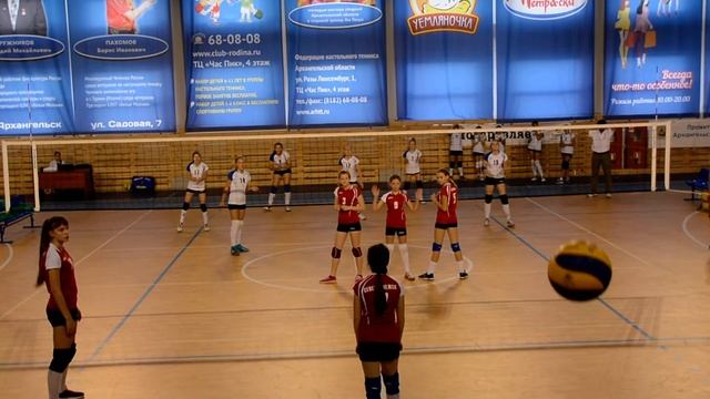 Первенство Архангельской области среди девочек 2002-2003 г.р.. ДЮСШ-1 - Североонежск. часть 1 смотреть онлайн