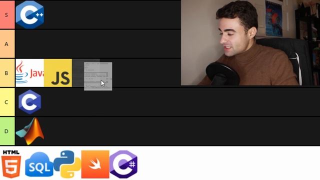 Programming Language Tier List смотреть онлайн