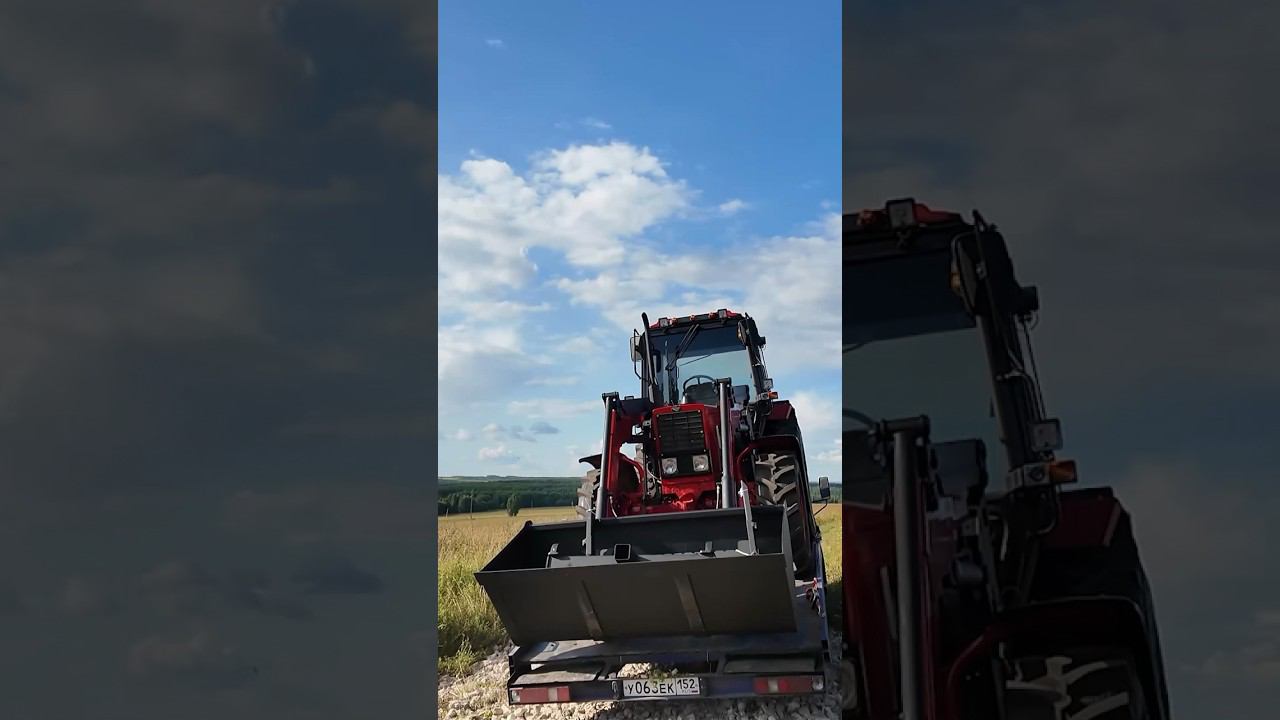 Сюрприз на Канадского фермера ! #фермер #tractor #новыйбеларус #agriculture #countrysideacres смотреть онлайн