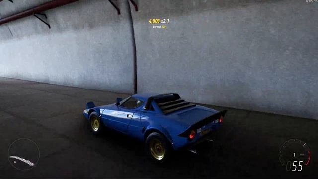 Forza Horizon 5 . Lancia Stratos HF Stradale 1974 . Car Show Speed Jump Crash Test Drive . смотреть онлайн