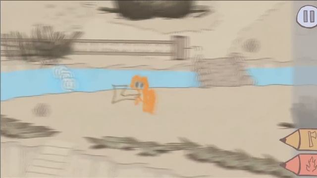 РОБОТЫ ПОДРЫВАТЕЛИ #12. ПИНКИ БАБАХАЕТ ИЗ ПУШКИ В ИГРЕ Draw a stickman. Прохождение от Литл тойс. смотреть онлайн