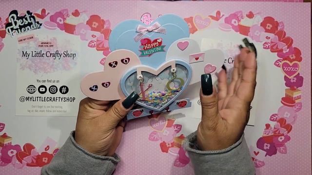 MY LITTLE CRAFTY SHOP HEART MEM-DEX DIE. WANNA SEE WHAT I CREATED? CLICK PLAY. смотреть онлайн