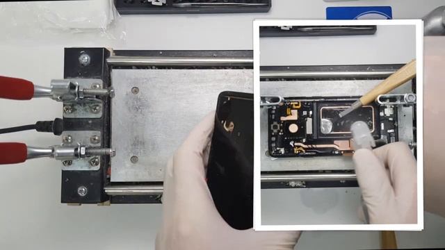 Замена стекла Samsung Galaxy s9+ SM-G965 / Ремонт Samsung / обзор замены стекла Самсунг s9+ смотреть онлайн