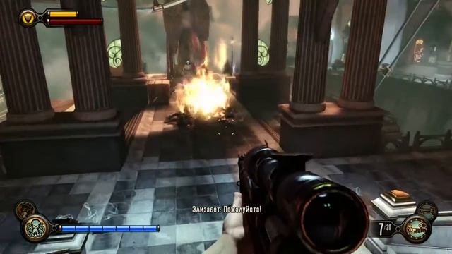 BioShock Infinite #10 Мать Элизабет, страшная женщина смотреть онлайн