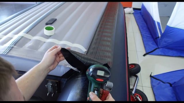 Бронируем лодку ПВХ, собираем прицеп. Подготовка к сезону рыбалки. смотреть онлайн