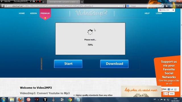 How to - Convert a youtube video to a mp3 file! смотреть онлайн
