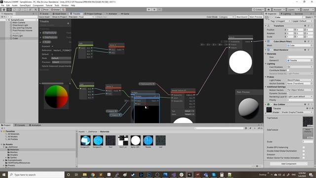 Unity Tutorial for World Position Tileable Material in Shader Graph HDRP or URP смотреть онлайн