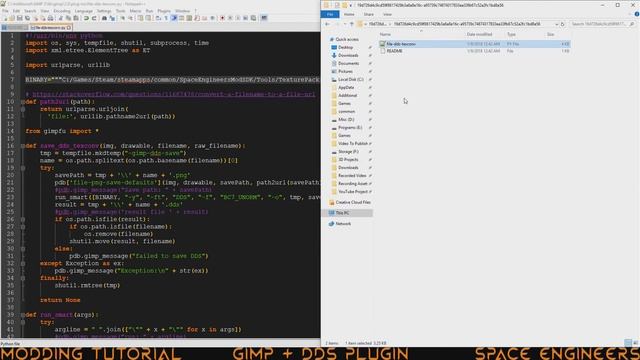 Modding Tutorial - GIMP + DDS