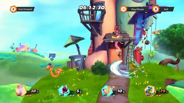 Nickelodeon All Star Brawl: Online 2v2 смотреть онлайн