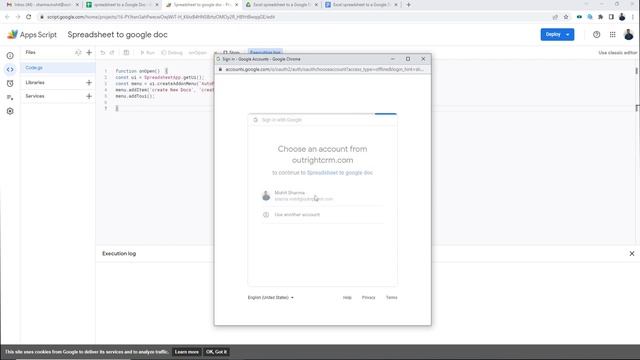 Autofill Google Doc Template from Google Sheets | Google Apps Script смотреть онлайн