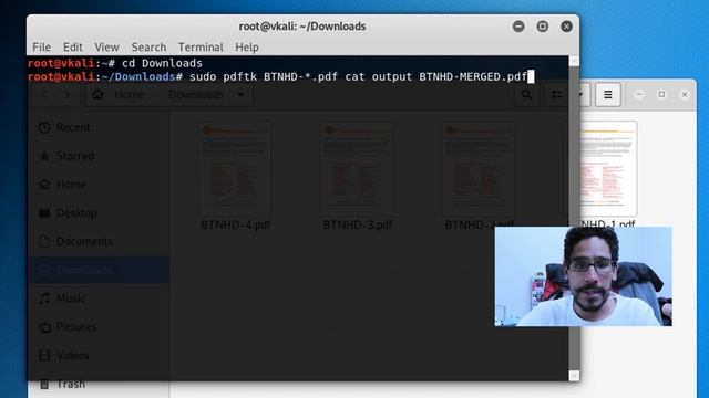 Merge PDFs within Linux! смотреть онлайн