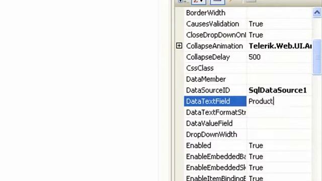 ASP.NET AJAX ComboBox Data Binding to SqlDataSource смотреть онлайн