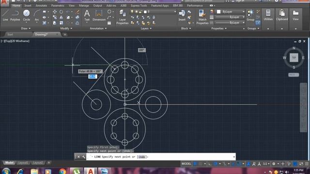 AutoCad 2D practice смотреть онлайн