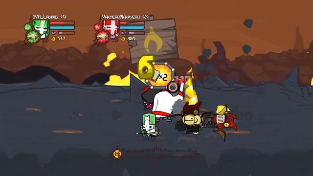 CASTLE CRASHERS | ALL MINI BOSSES смотреть онлайн
