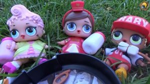 ЛОЛ сюрпризы на ПИКНИКЕ в Авто-домике! Куклы LOL SURPRISE Baby Dolls Мультик с игрушками для девоче