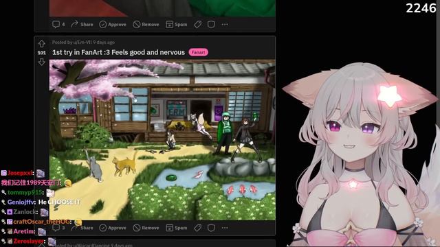 Anny React To Vedal Cosplay And Neuro Family Meme смотреть онлайн