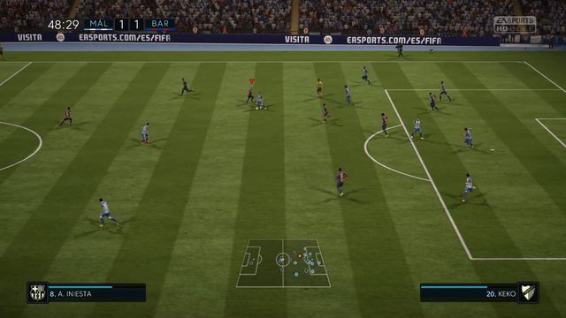 FIFA 18: Málaga CF Vs Barcelona смотреть онлайн