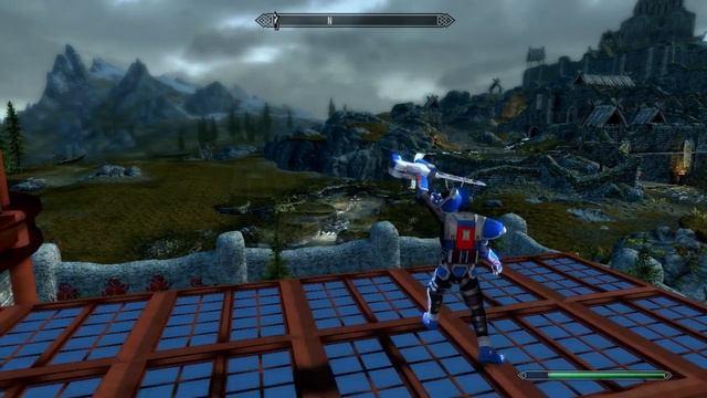 Skyrim Mod - How to use G3-X playermodel skin смотреть онлайн