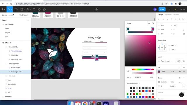Thiết kế giao diện Login Form cho desktop trên Figma смотреть онлайн