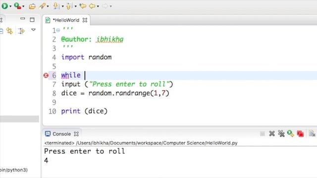 Python For Beginners - How to use a While True Loop in Python - Lesson 17 With Examples смотреть онлайн