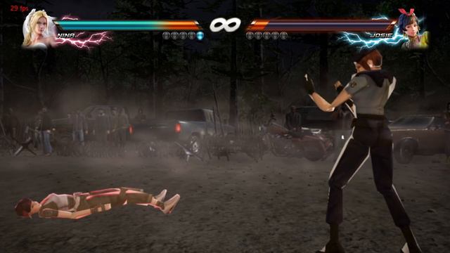 Tekken 7 Nina Jill Valentine MOD VS Josie Rebecca Chambers MOD Last Day on Earth Stage 5 rounds смотреть онлайн