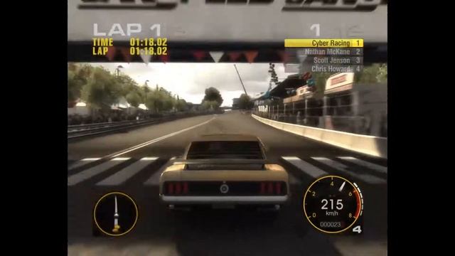 Idiot on Circuit | Race Driver: Grid (2008) - Ford Mustang Boss 302 смотреть онлайн