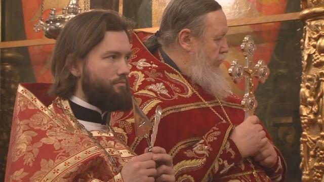 Богослужение в Архангельском соборе Кремля смотреть онлайн