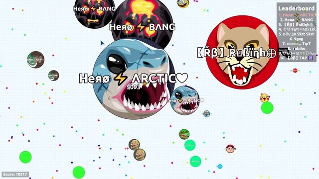 NEW TRICK? // INVINCIBLE ULTRA INVERSE CANNON SPLIT // INTENSE UNCUT (Agar.io) смотреть онлайн