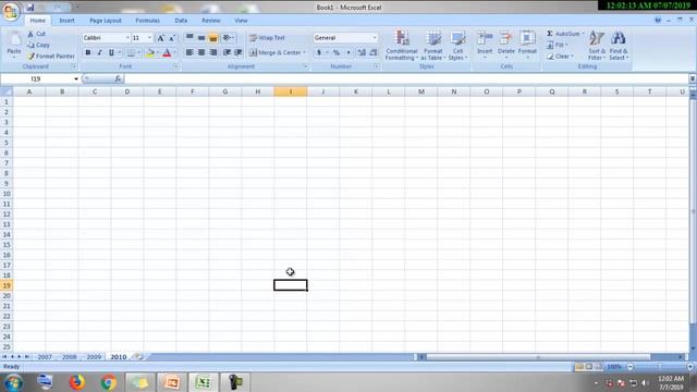 MS Excel Tutorial Bangla | MS Excel 2007 Tutorial In Bangla |  Part-1
