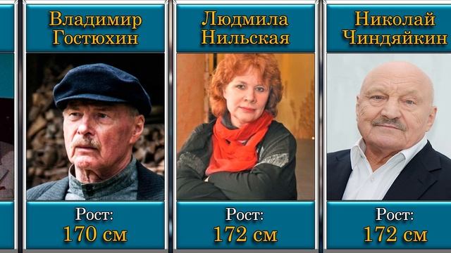 Советские актёры и актрисы реальный рост которых вряд ли можно угадать глядя на экран смотреть онлайн