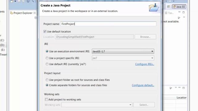 Java Tutorial - 3: How to install eclipse IDE смотреть онлайн
