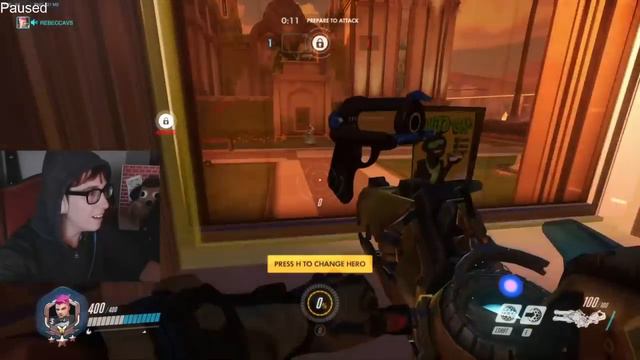 Teaching a Sexist Overwatch Teammate How to Combo Ult смотреть онлайн