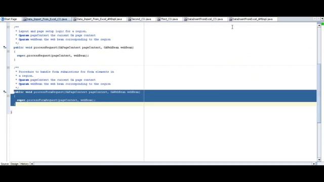 how to upload data directly from excel to oracle database in OAF | Oracle Shooter смотреть онлайн