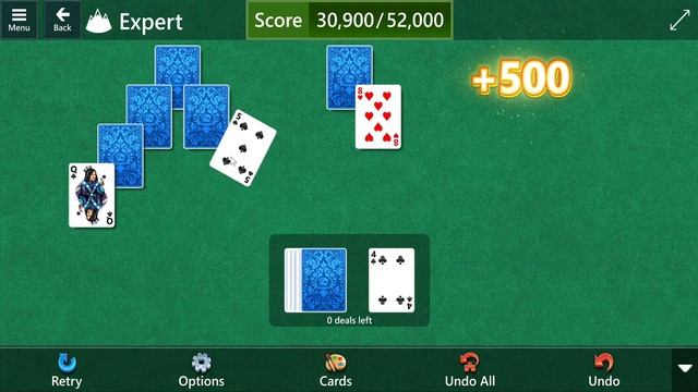 Microsoft Solitaire Collection: TriPeaks - Expert - June 25, 2023 смотреть онлайн
