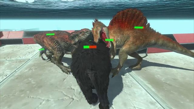 Carnivorous Dinosaurs Finding And Rescue Megalodon Shark смотреть онлайн