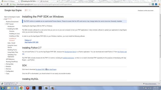 Installing App Engine SDK for Windows смотреть онлайн