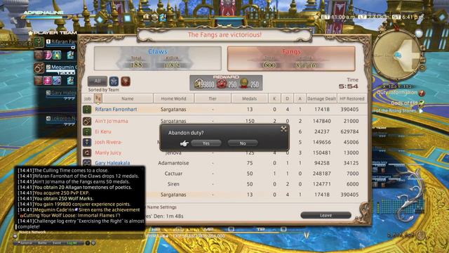 Final Fantasy XIV PVP