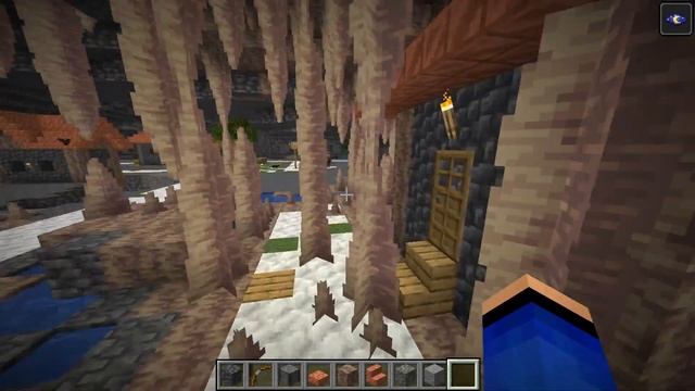 ПОДЗЕМНЫЕ ДЕРЕВЬЯ В МАЙНКРАФТ В МАЙНКРАФТ | ОБЗОР МОДА MINECRAFT Underground Villages