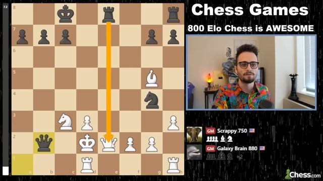 800 Elo Chess Is AMAZING... смотреть онлайн