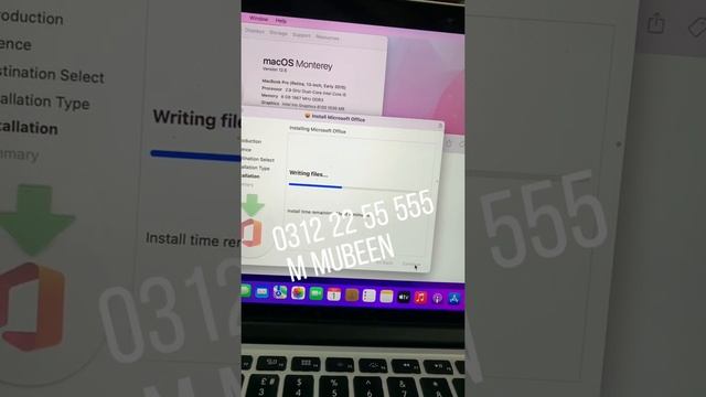 Apple MacBook Pro Retina 13 inch Early 2015 Apple Mac OS Monterey and Microsoft Office 2022 2023 смотреть онлайн