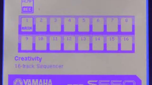 Yamaha PSR-S550 Demo Song with display slideshow смотреть онлайн