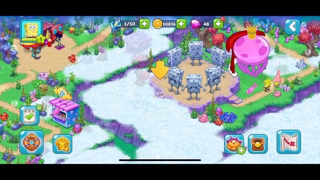 SpongeBob Adventures: In A Jam Gameplay Walkthrough Part 2 (iOS, Android) - Jellyfish Fields смотреть онлайн
