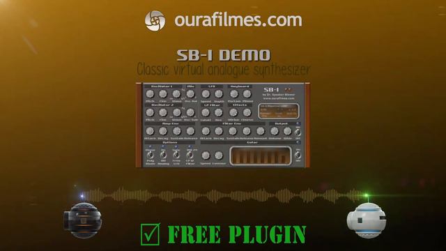 SB-1 VSTi DEMO - FREE VST SYNTH - Classic analogue synthesizer смотреть онлайн