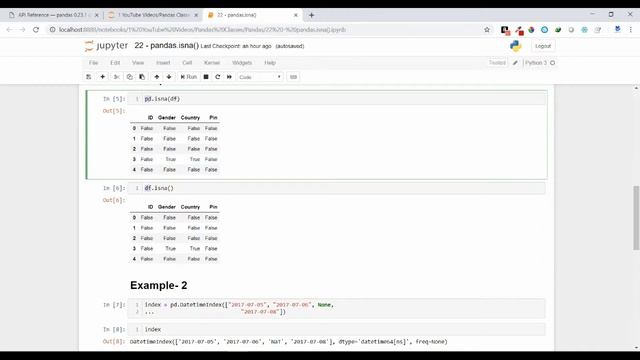 31 - Pandas - pandas.isna() Method смотреть онлайн